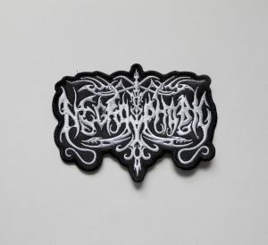 Naszywka Haftowana NECROPHOBIC - Logo [white]