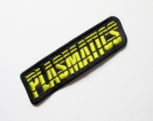 PLASMATICS  - Logo --- Embroidered Patch.JPG