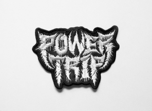 Naszywka Haftowana POWER TRIP - Logo Shaped