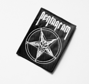 PENTAGRAM - Rectangular --- Embroidered Patch
