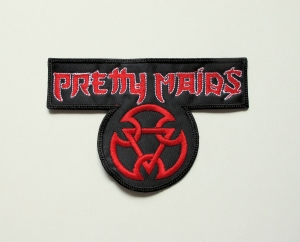 PRETTY MAIDS - Logo --- Embroidered Patch  