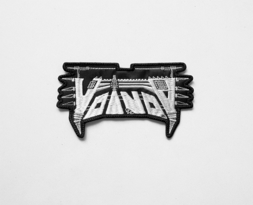 VOIVOD - Logo --- Embroidered Patch.JPG