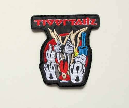 TYGERTAILZ - Tyger  --- Embroidered Patch.JPG