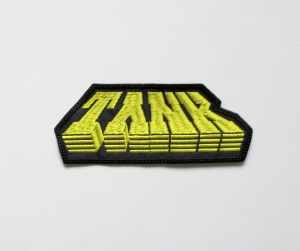 TANK - Logo  --- Embroidered Patch   