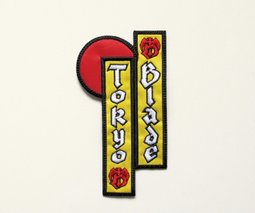 TOKYO BLADE - Japan Logo  --- Embroidered Patch.JPG