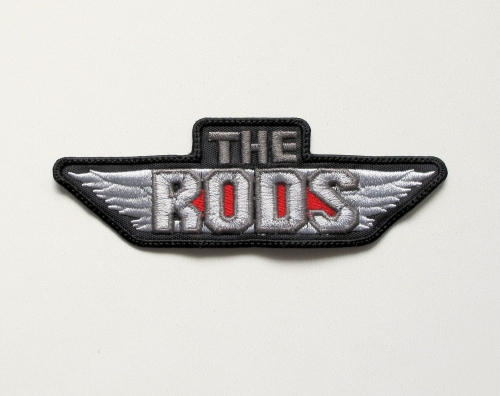 THE RODS  - Logo  --- Embroidered Patch.JPG