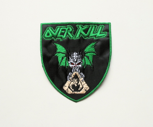 OVERKILL - Bat Shield  --- Embroidered Patch.JPG