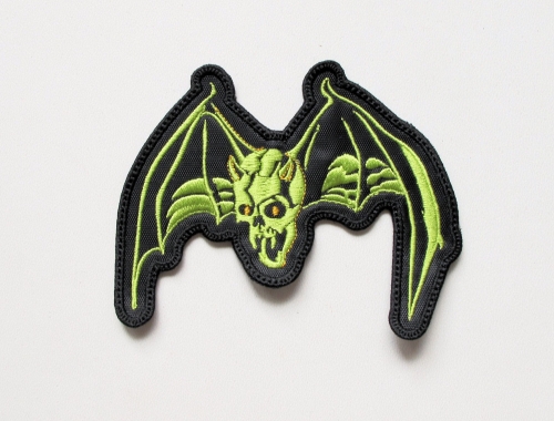 OVERKILL - Bat  --- Embroidered Patch.JPG