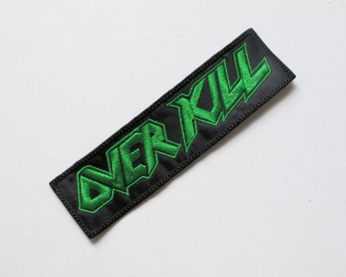 OVERKILL - Logo  --- Embroidered Patch.JPG