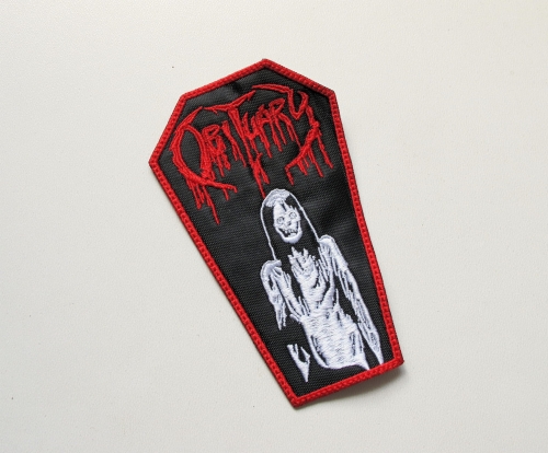 OBITUARY -  Cadaver Coffin  --- Embroidered Patch.JPG