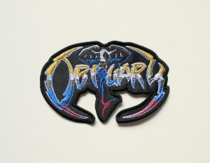OBITUARY -  The End Complete Logo  --- Embroidered Patch 