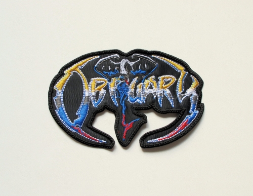 OBITUARY -  The End Complete Logo  --- Embroidered Patch.JPG