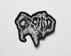 ORCHID -  Logo Shape  --- Embroidered Patch 