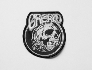 ORCHID -  Skull  --- Embroidered Patch  