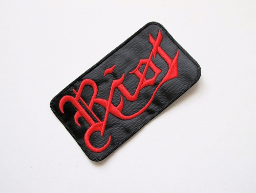 RIOT  - Logo [written font]  --- Embroidered Patch.JPG
