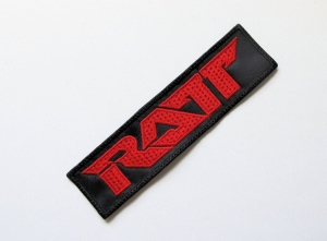 Naszywka Haftowana RATT  - Logo [red]