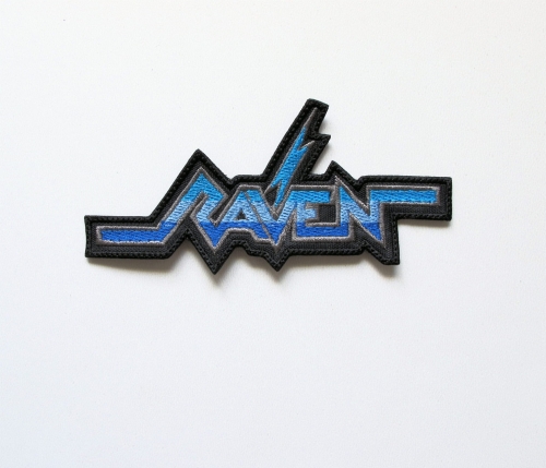 RAVEN - Shape Logo  --- Embroidered Patch.JPG