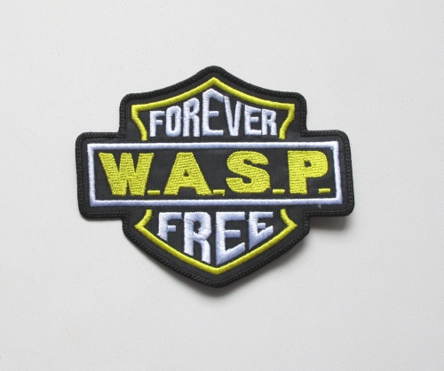 W.A.S.P. - Free Forever --- Embroidered Patch.JPG