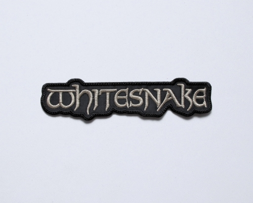 WHITESNAKE - Logo  --- Embroidered Patch.JPG