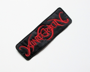 WINTERSUN  - Logo [red]  --- Embroidered Patch  
