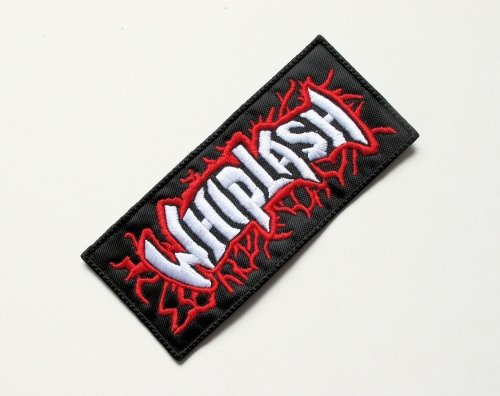 WHIPLASH - Large Logo  --- Embroidered Patch.JPG