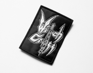 WITCH CROSS - Logo  --- Embroidered Patch 