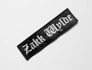 ZAKK WYLDE -  Logo  --- Embroidered Patch 