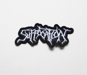 Naszywka Haftowana SUFFOCATION - Logo [white]