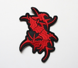 SEPULTURA - Symbol [red]  --- Embroidered Patch   