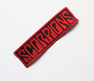 SCORPIONS - Logo -- Embroidered Patch 