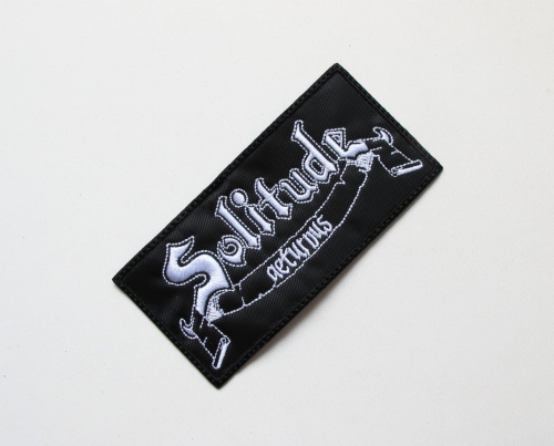 SOLITUDE AETURNUS -  Logo  --- Embroidered Patch.JPG
