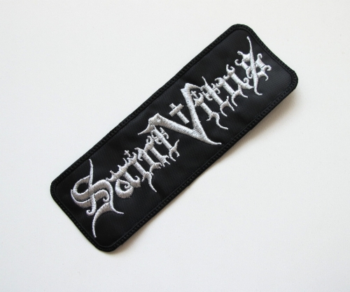 SAINT VITUS - Logo [silver] --- Embroidered Patch.JPG