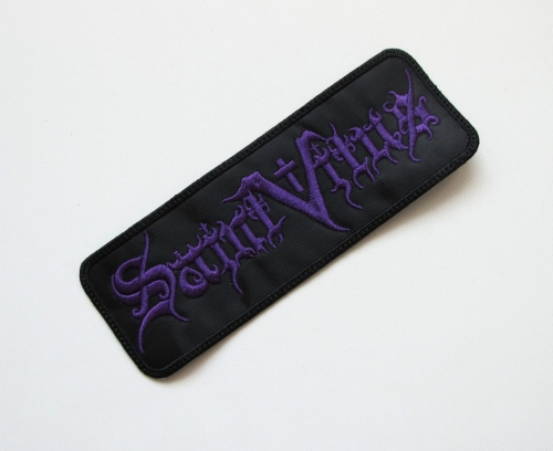 SAINT VITUS - Logo [purple] --- Embroidered Patch.JPG