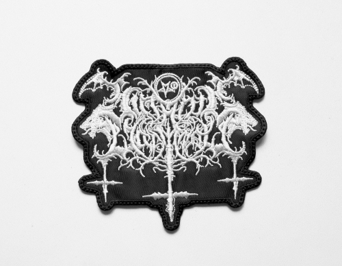 SATANIC WARMASTER - Shape  --- Embroidered Patch.JPG