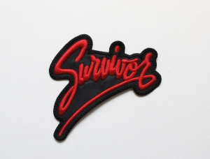 SURVIVOR  -  Logo  --- Embroidered Patch 