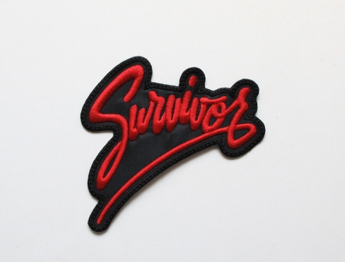 SURVIVOR  -  Logo  --- Embroidered Patch.JPG
