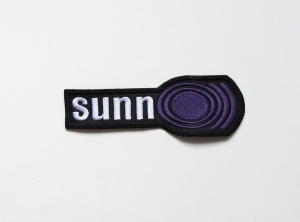 SUNN - Logo  --- Embroidered Patch  