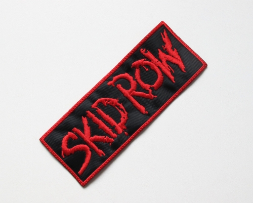SKID ROW  - Logo  --- Embroidered Patch.JPG