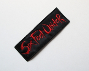 Naszywka Haftowana SIX FEET UNDER - Logo