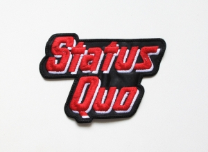 Naszywka Haftowana STATUS QUO - Logo 