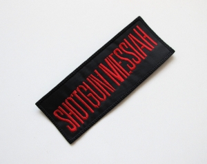 SHOTGUN MESSIAH - Logo --- Embroidered Patch 