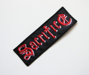 Naszywka Haftowana SACRIFICE - Logo [red]