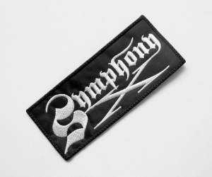 SYMPHONY X  - Logo  --- Embroidered Patch 