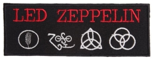 LED ZEPPELIN -- Embroidered Patch    