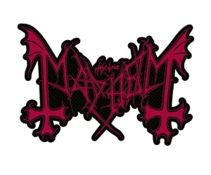 MAYHEM [Laser Cut]  -- Woven Patch   