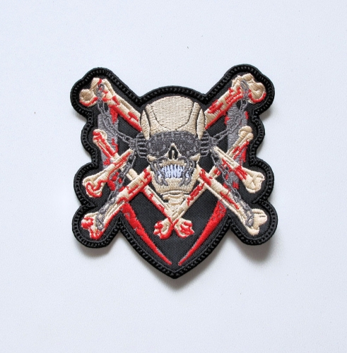 MEGADETH -Killing is my Bussines  --- Embroidered Patch.JPG