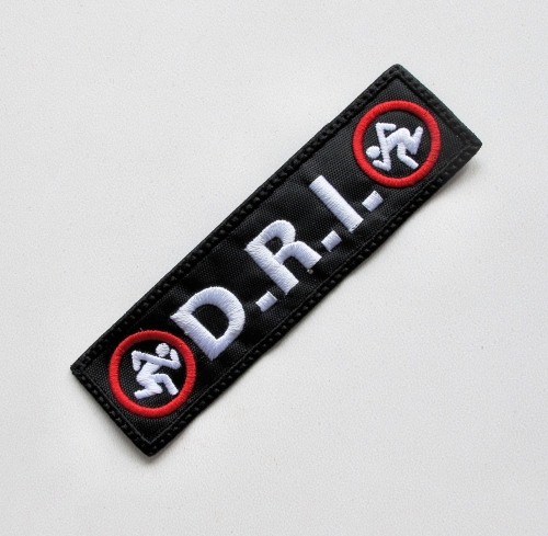 D.R.I. - Logo -- Embroidered Patch.JPG