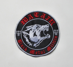 WATAIN - Black Metal Militia  --- Embroidered Patch 
