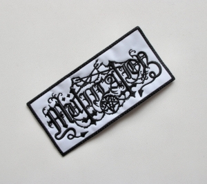 MUTIILATION - Logo [white] --- Embroidered Patch 