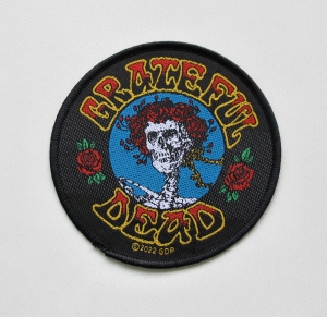 GRATEFUL DEAD - Vintage Bertha Seal  -- Woven  Patch  